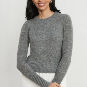 Jenni Kayne Merino Finley Crewneck (Thunder)